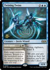 Twining Twins // Swift Spiral [Wilds of Eldraine Prerelease Promos] | Deep Dive Games St. Marys