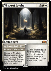 Virtue of Loyalty // Ardenvale Fealty [Wilds of Eldraine Prerelease Promos] | Deep Dive Games St. Marys
