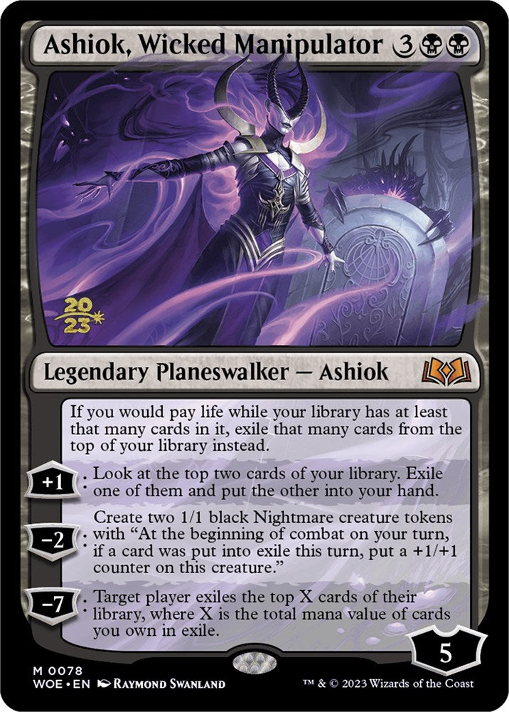 Ashiok, Wicked Manipulator [Wilds of Eldraine Prerelease Promos] | Deep Dive Games St. Marys