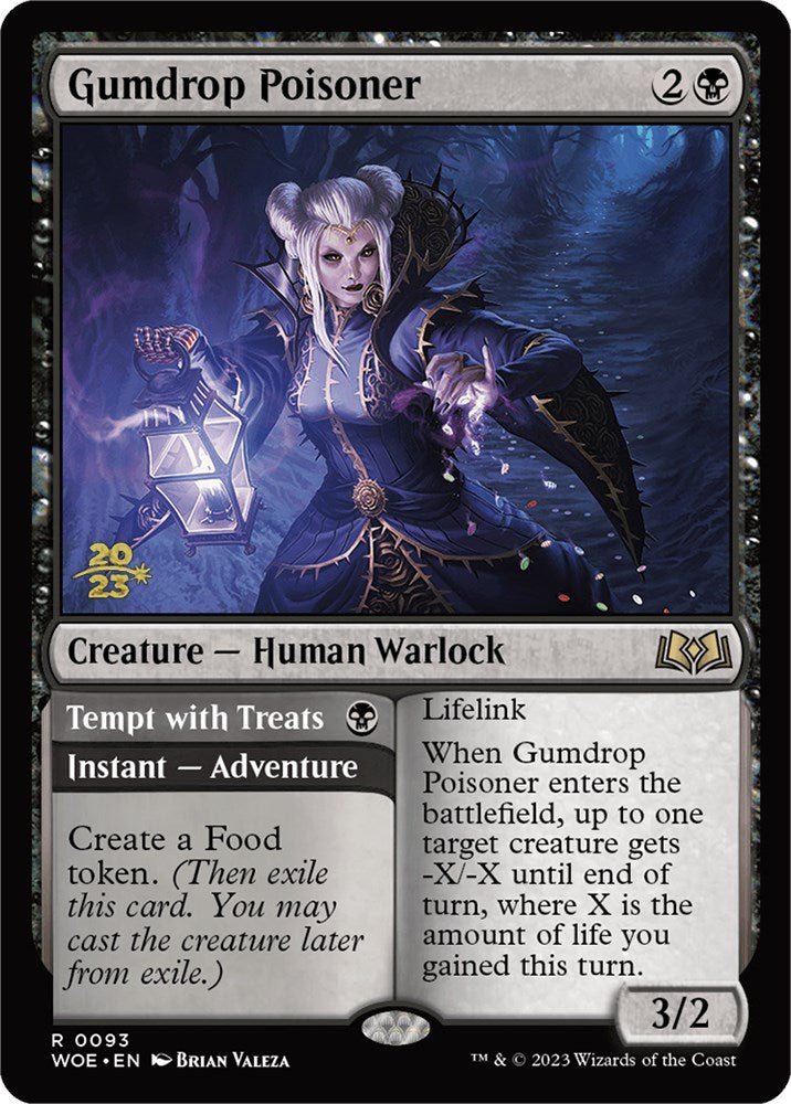 Gumdrop Poisoner // Tempt with Treats [Wilds of Eldraine Prerelease Promos] | Deep Dive Games St. Marys