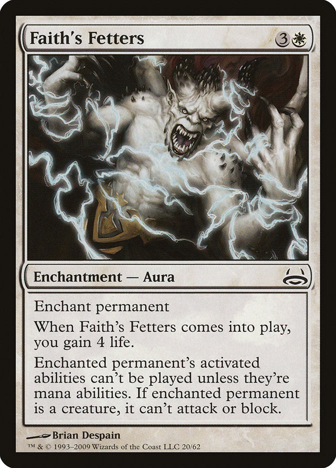 Faith's Fetters [Duel Decks: Divine vs. Demonic] | Deep Dive Games St. Marys