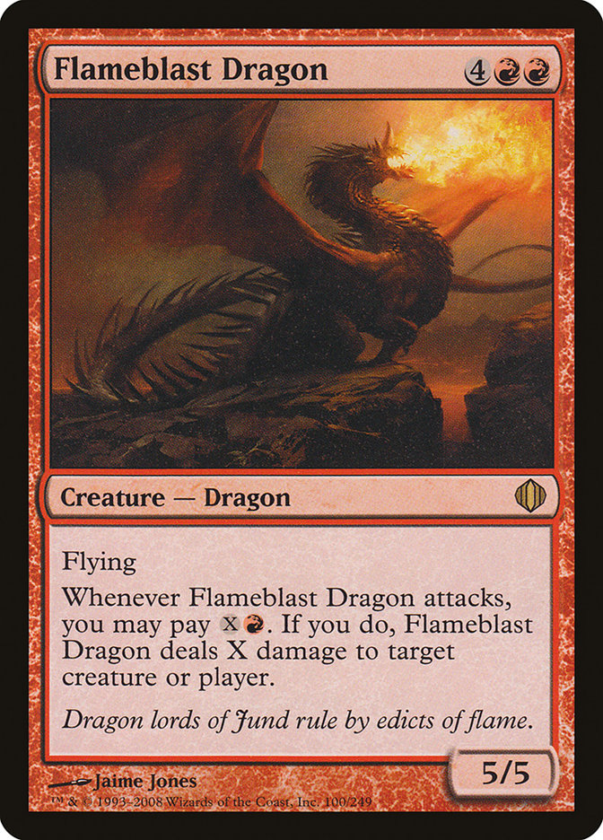 Flameblast Dragon [Shards of Alara] | Deep Dive Games St. Marys