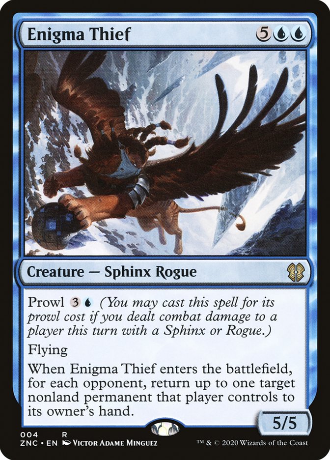 Enigma Thief [Zendikar Rising Commander] | Deep Dive Games St. Marys