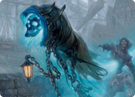 Nebelgast Intruder Art Card [Innistrad: Midnight Hunt Art Series] | Deep Dive Games St. Marys
