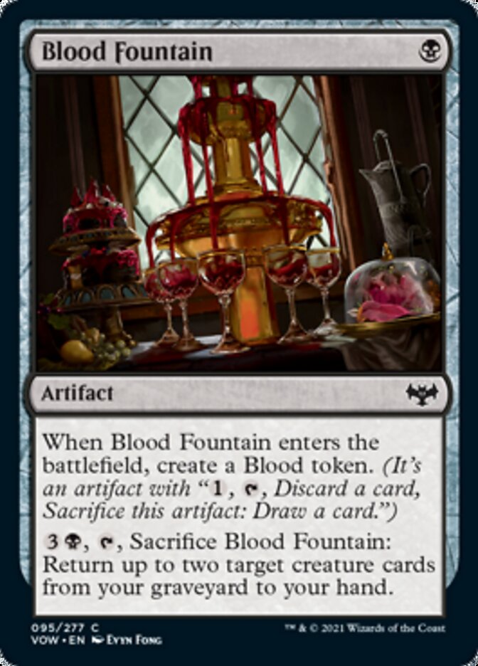 Blood Fountain [Innistrad: Crimson Vow] | Deep Dive Games St. Marys