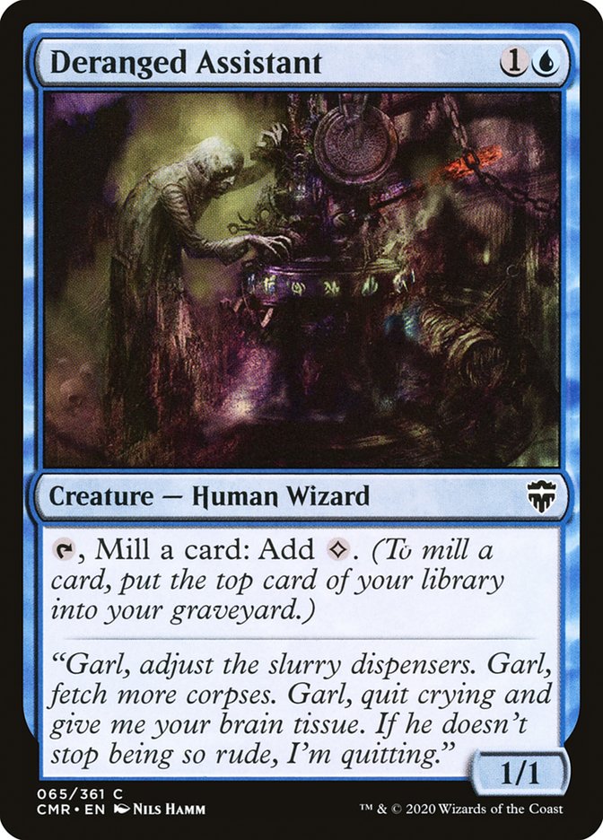Deranged Assistant [Commander Legends] | Deep Dive Games St. Marys