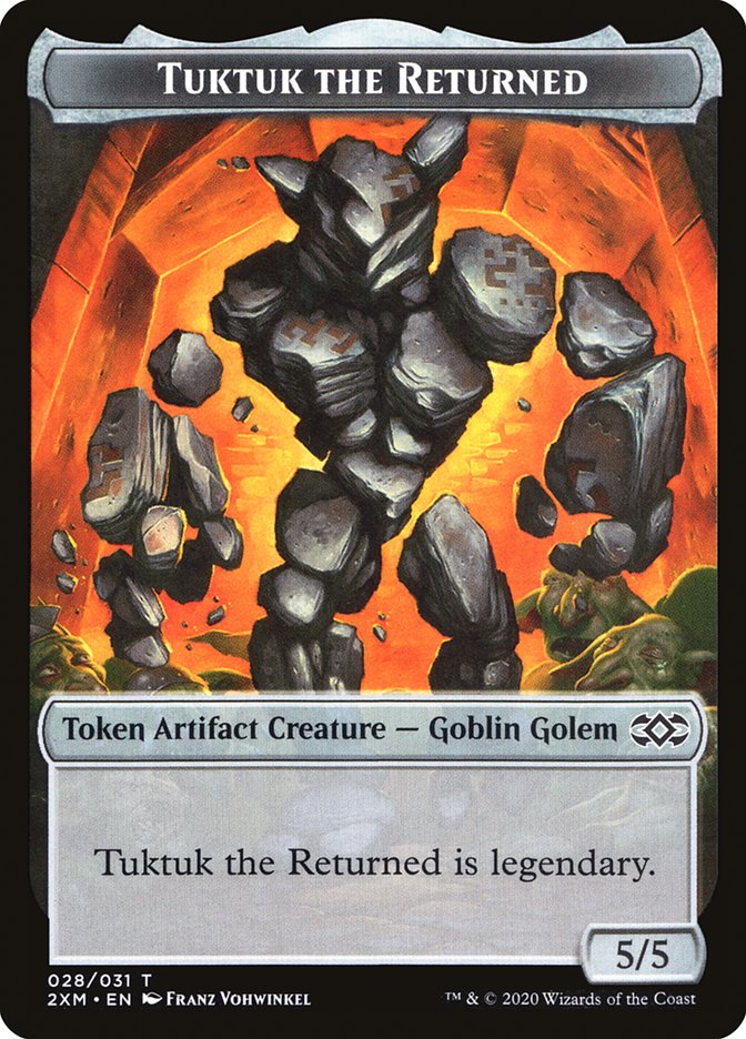 Eldrazi Spawn // Tuktuk the Returned Double-Sided Token [Double Masters Tokens] | Deep Dive Games St. Marys