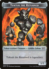 Eldrazi Spawn // Tuktuk the Returned Double-Sided Token [Double Masters Tokens] | Deep Dive Games St. Marys