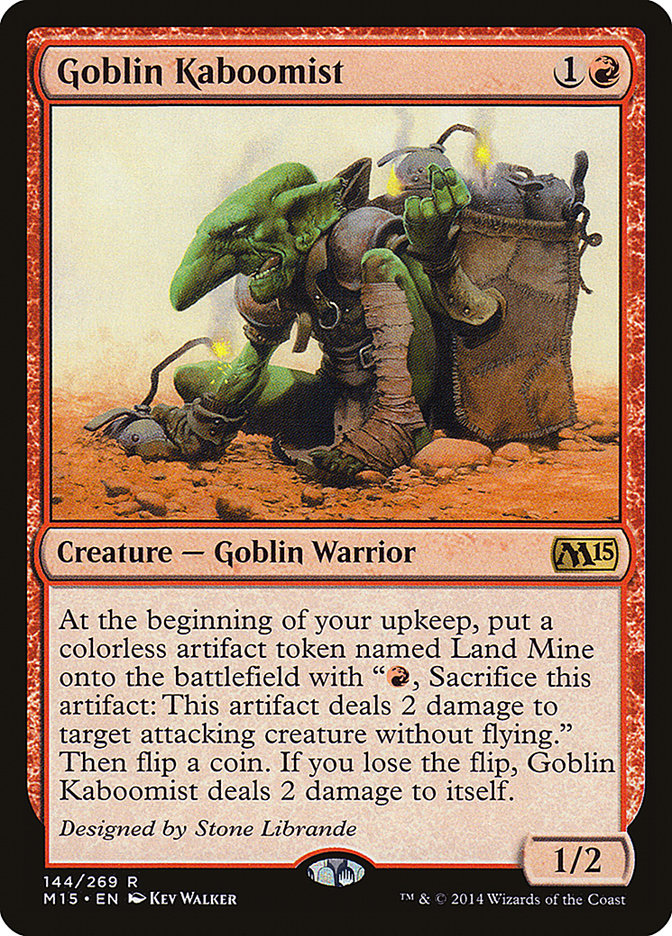 Goblin Kaboomist [Magic 2015] | Deep Dive Games St. Marys