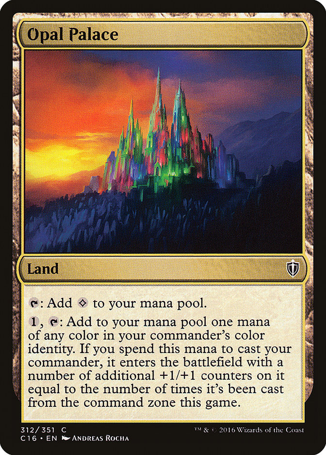 Opal Palace [Commander 2016] | Deep Dive Games St. Marys