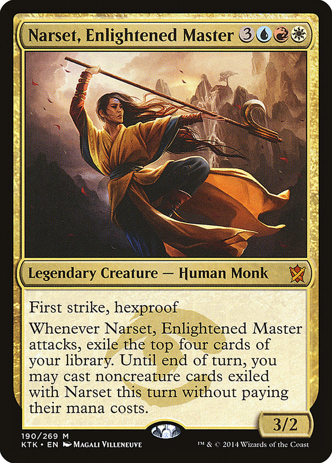 Narset, Enlightened Master [Khans of Tarkir] | Deep Dive Games St. Marys