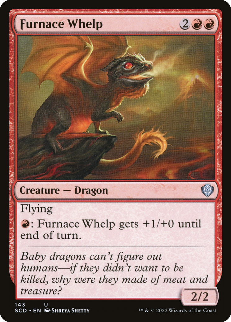 Furnace Whelp [Starter Commander Decks] | Deep Dive Games St. Marys