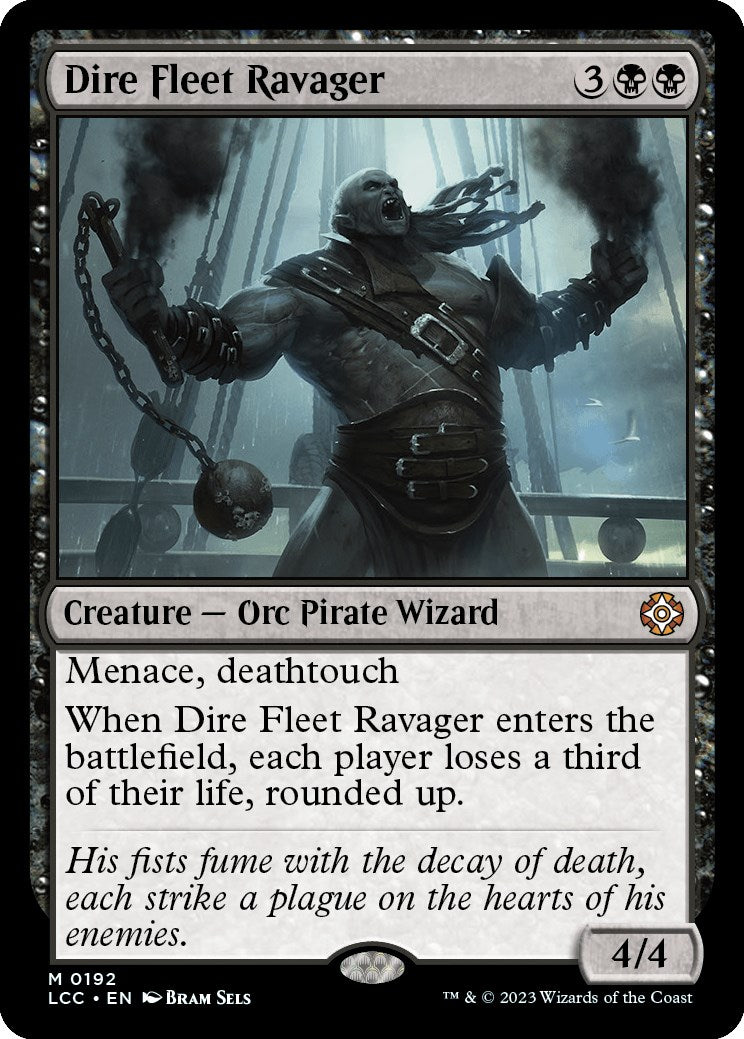 Dire Fleet Ravager [The Lost Caverns of Ixalan Commander] | Deep Dive Games St. Marys