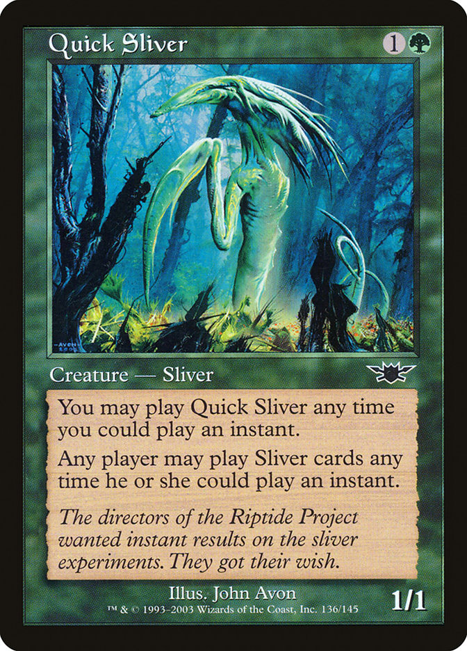 Quick Sliver [Legions] | Deep Dive Games St. Marys