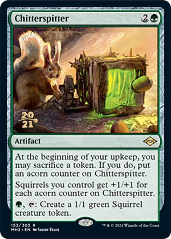 Chitterspitter [Modern Horizons 2 Prerelease Promos] | Deep Dive Games St. Marys