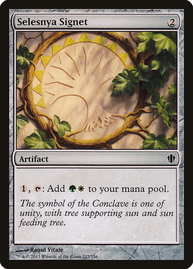 Selesnya Signet [Commander 2013] | Deep Dive Games St. Marys