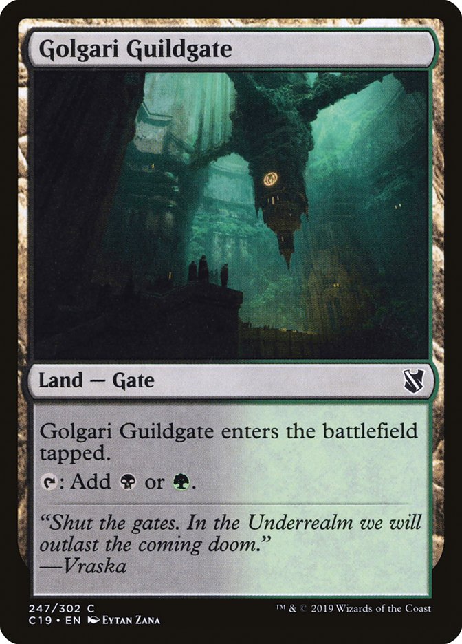 Golgari Guildgate [Commander 2019] | Deep Dive Games St. Marys