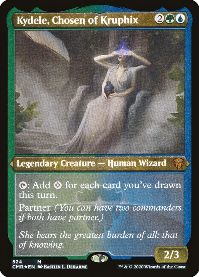 Kydele, Chosen of Kruphix (Etched) [Commander Legends] | Deep Dive Games St. Marys