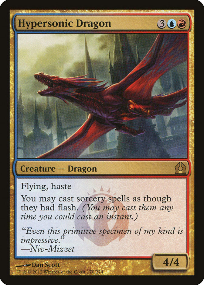 Hypersonic Dragon [Return to Ravnica] | Deep Dive Games St. Marys