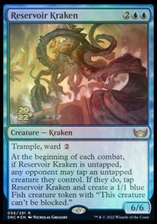 Reservoir Kraken [Streets of New Capenna Prerelease Promos] | Deep Dive Games St. Marys