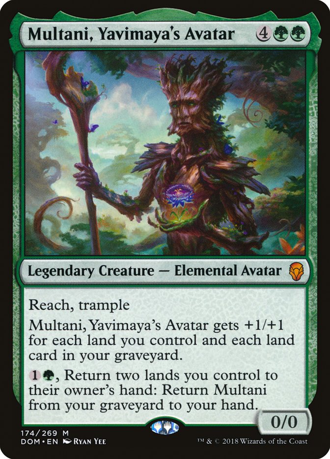 Multani, Yavimaya's Avatar [Dominaria] | Deep Dive Games St. Marys