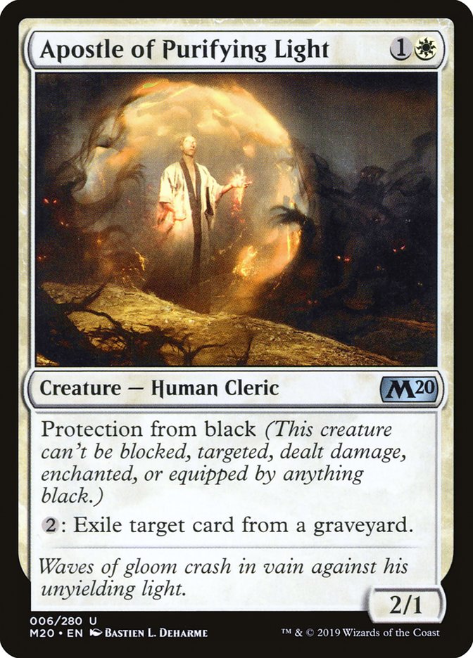 Apostle of Purifying Light [Core Set 2020] | Deep Dive Games St. Marys