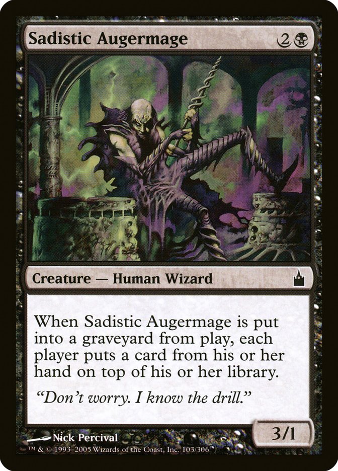 Sadistic Augermage [Ravnica: City of Guilds] | Deep Dive Games St. Marys