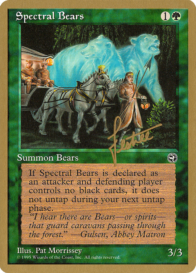 Spectral Bears (Bertrand Lestree) [Pro Tour Collector Set] | Deep Dive Games St. Marys