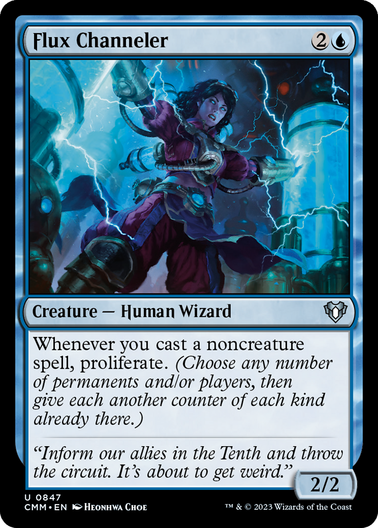 Flux Channeler [Commander Masters] | Deep Dive Games St. Marys