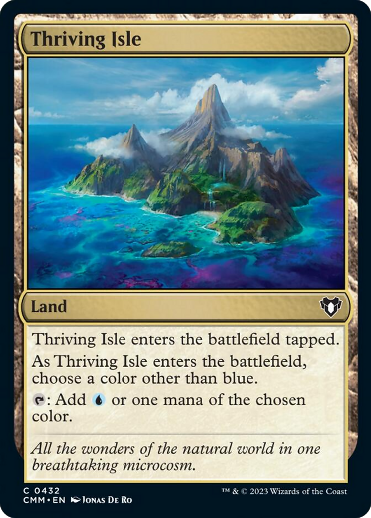 Thriving Isle [Commander Masters] | Deep Dive Games St. Marys