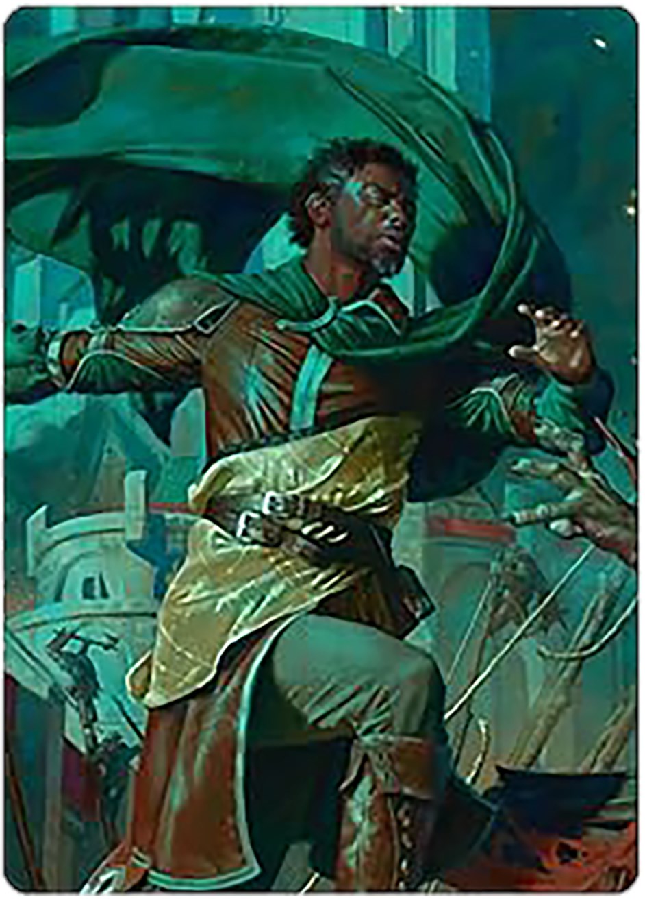 Aragorn, Hornburg Hero Art Card [The Lord of the Rings: Tales of Middle-earth Art Series] | Deep Dive Games St. Marys