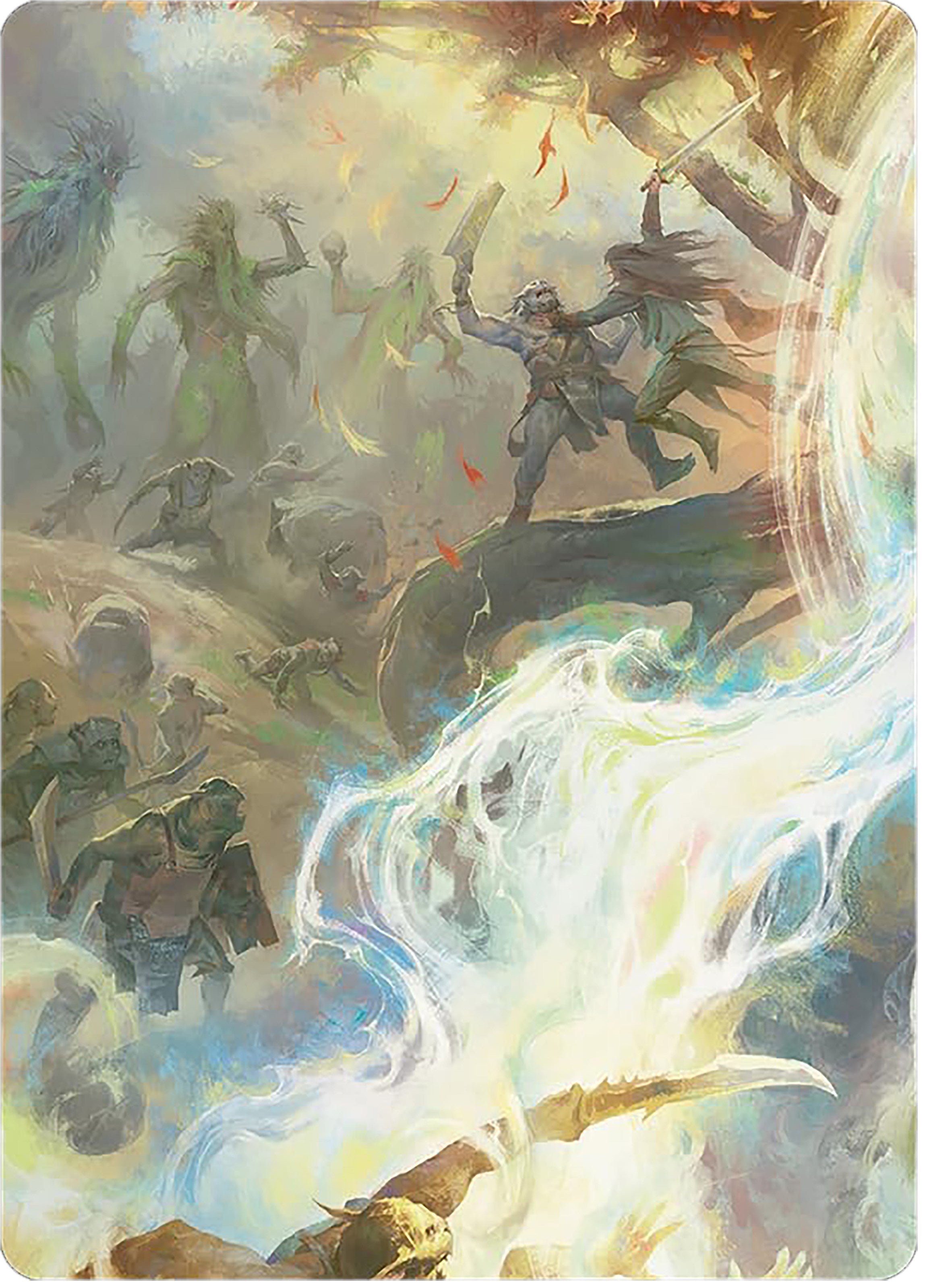 Arboreal Alliance Art Card [The Lord of the Rings: Tales of Middle-earth Art Series] | Deep Dive Games St. Marys