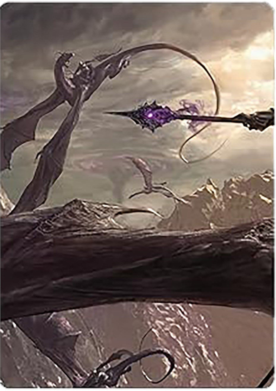 Nazgul Battle-Mace Art Card [The Lord of the Rings: Tales of Middle-earth Art Series] | Deep Dive Games St. Marys