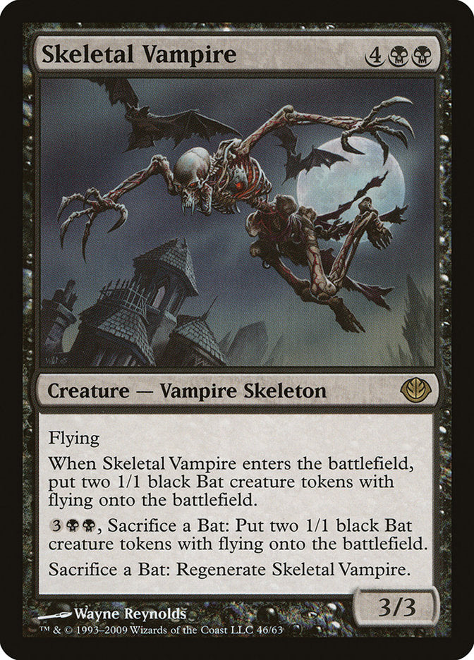 Skeletal Vampire [Duel Decks: Garruk vs. Liliana] | Deep Dive Games St. Marys