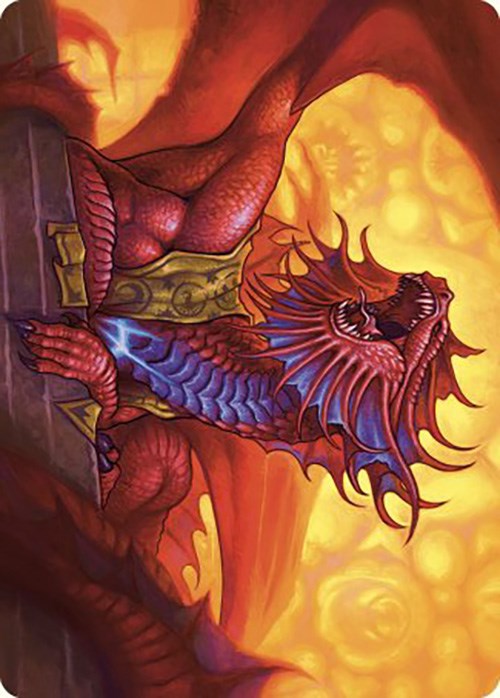 Niv-Mizzet, Guildpact Art Card (44/49) [Murders at Karlov Manor Art Series] | Deep Dive Games St. Marys