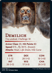 Demilich Art Card [Dungeons & Dragons: Adventures in the Forgotten Realms Art Series] | Deep Dive Games St. Marys