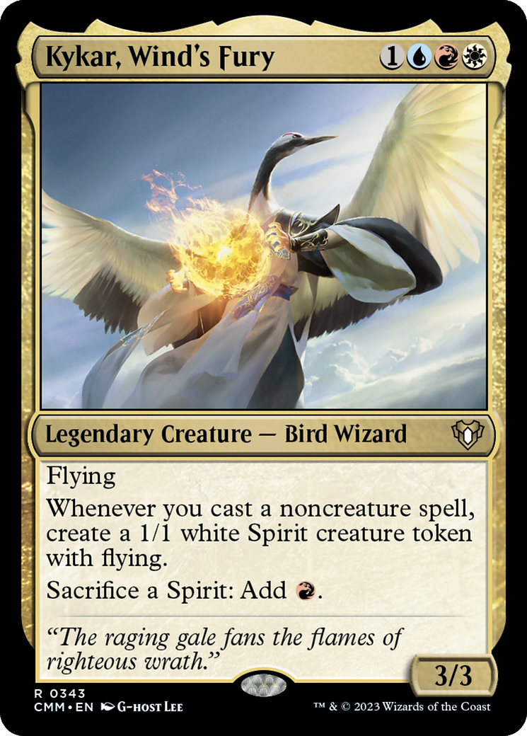 Kykar, Wind's Fury [Commander Masters] | Deep Dive Games St. Marys