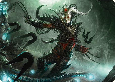 Vraan, Executioner Thane Art Card [Phyrexia: All Will Be One Art Series] | Deep Dive Games St. Marys