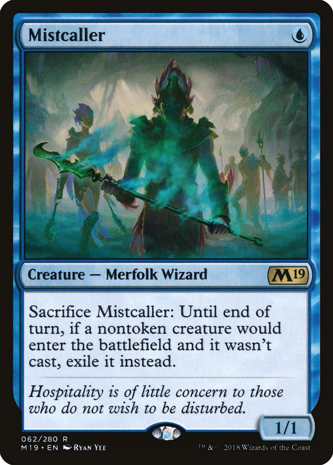 Mistcaller [Core Set 2019] | Deep Dive Games St. Marys