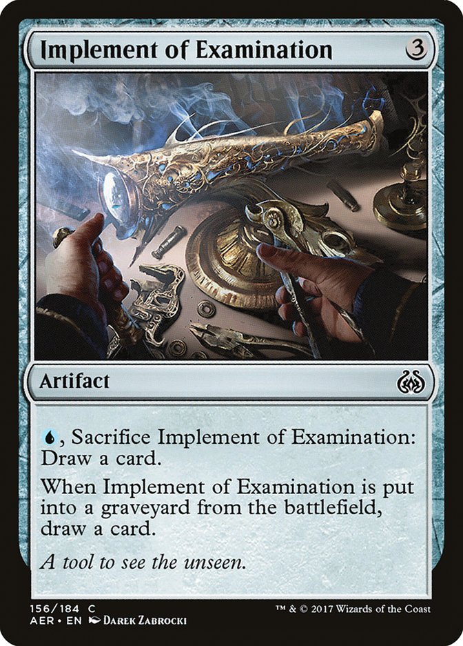 Implement of Examination [Aether Revolt] | Deep Dive Games St. Marys