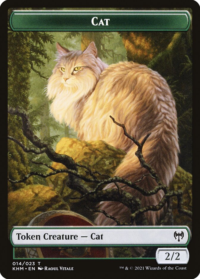 Treasure // Cat Double-Sided Token [Kaldheim Tokens] | Deep Dive Games St. Marys