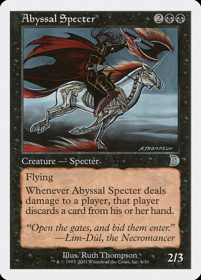 Abyssal Specter [Deckmasters] | Deep Dive Games St. Marys