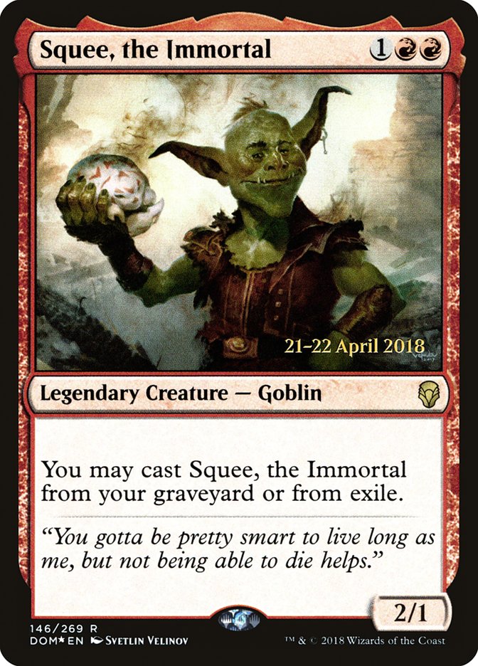 Squee, the Immortal [Dominaria Prerelease Promos] | Deep Dive Games St. Marys