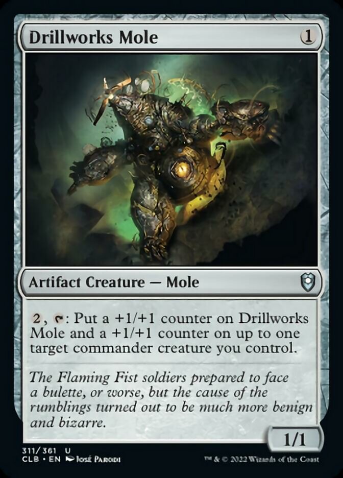 Drillworks Mole [Commander Legends: Battle for Baldur's Gate] | Deep Dive Games St. Marys