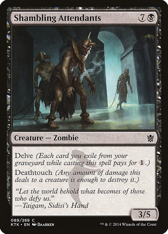 Shambling Attendants [Khans of Tarkir] | Deep Dive Games St. Marys