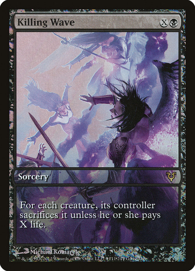 Killing Wave (Game Day) [Avacyn Restored Promos] | Deep Dive Games St. Marys