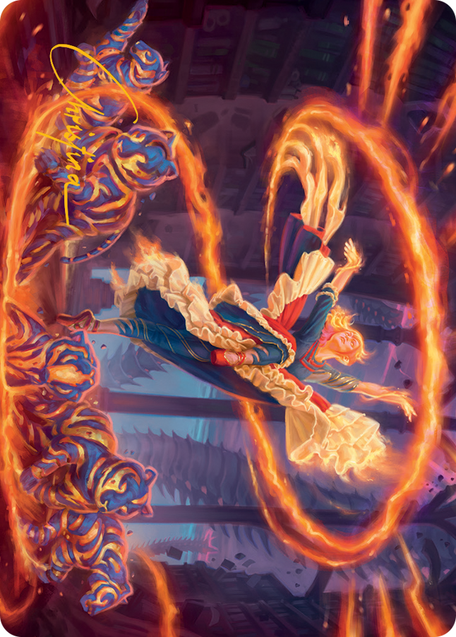 Joyful Stormsculptor Art Card (Gold-Stamped Signature) [March of the Machine Art Series] | Deep Dive Games St. Marys