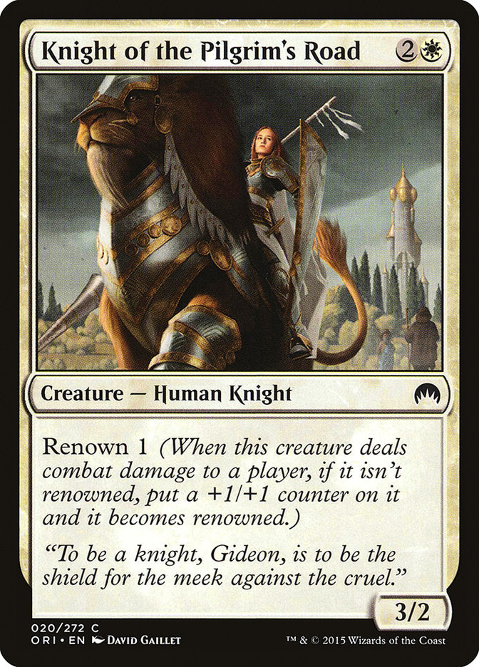 Knight of the Pilgrim's Road [Magic Origins] | Deep Dive Games St. Marys