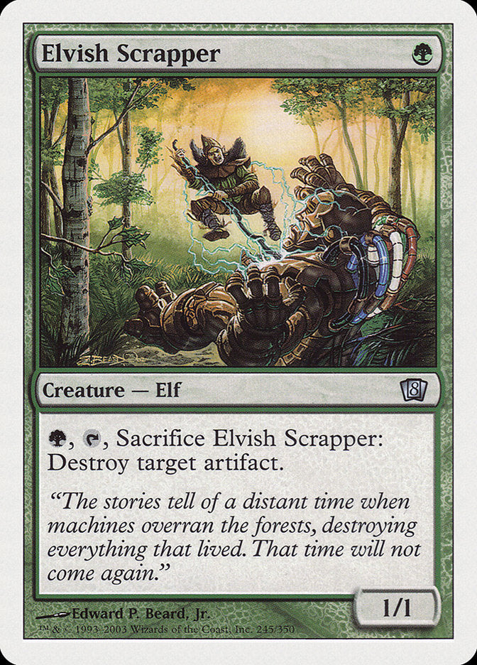 Elvish Scrapper [Eighth Edition] | Deep Dive Games St. Marys