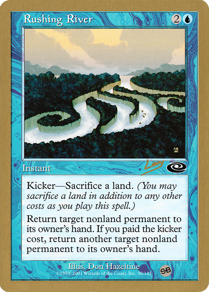 Rushing River (Raphael Levy) (SB) [World Championship Decks 2002] | Deep Dive Games St. Marys